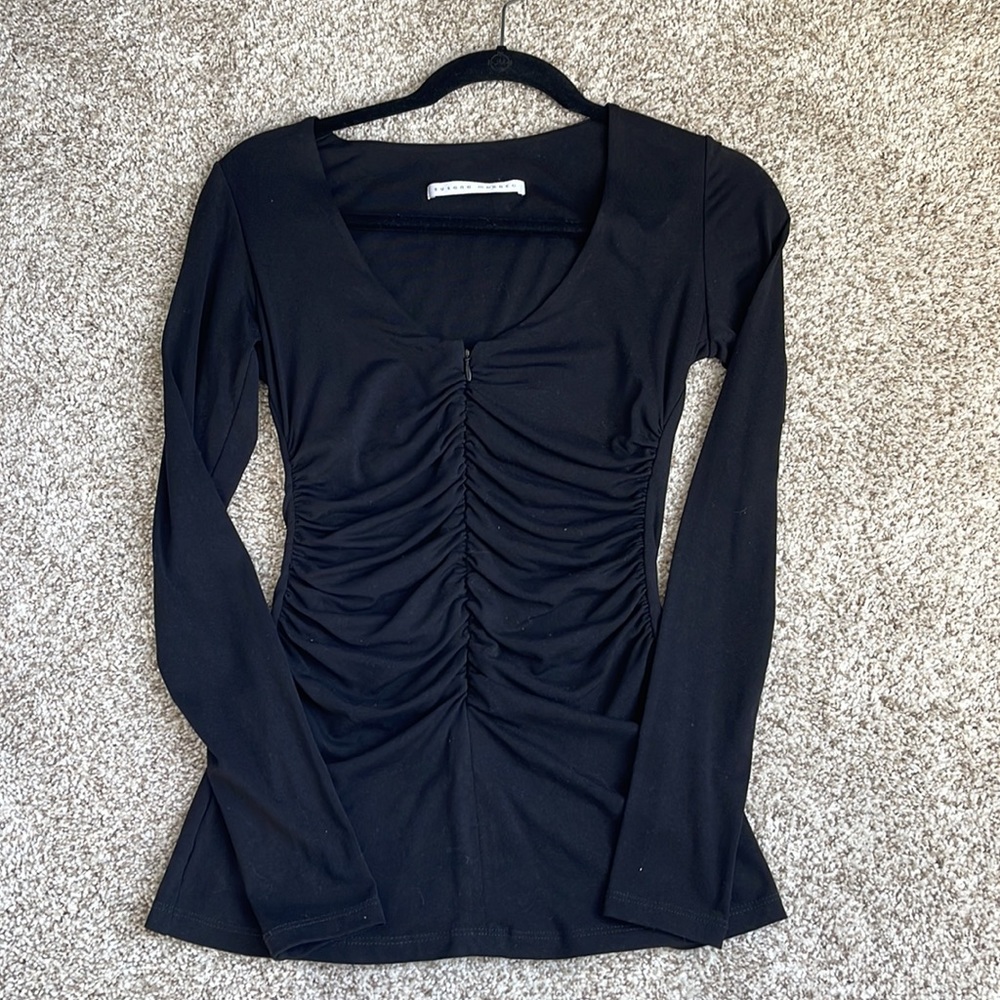 Susana Monaco Black Top XS